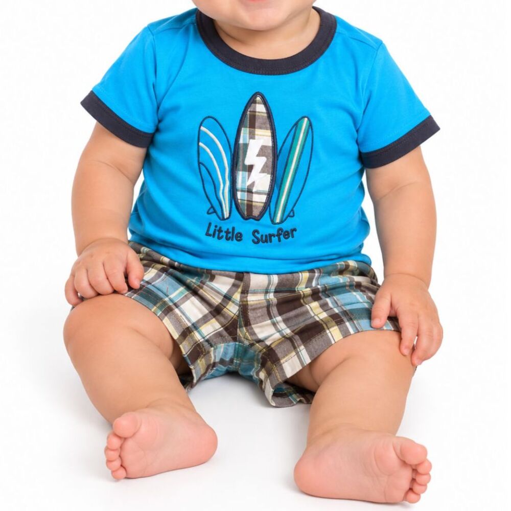 🔥 5 for $30 🔥 Carter’s Boys Little Surfer 2 Piece Outfit | 6-9M